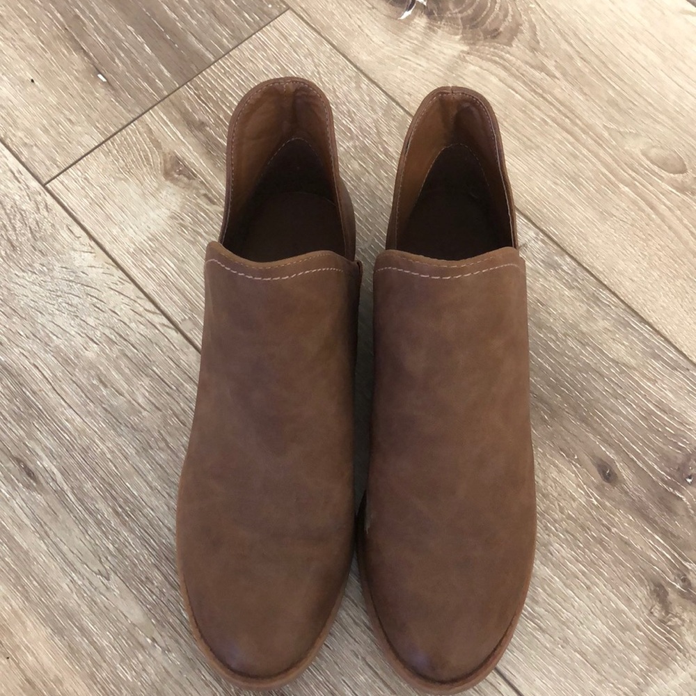 Brown booties